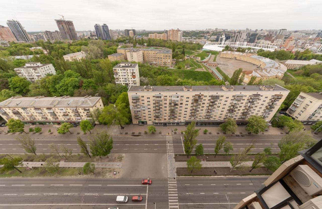 Апартаменти Люкс Класу В Новому Будинку В Центрі Kiev Luaran gambar