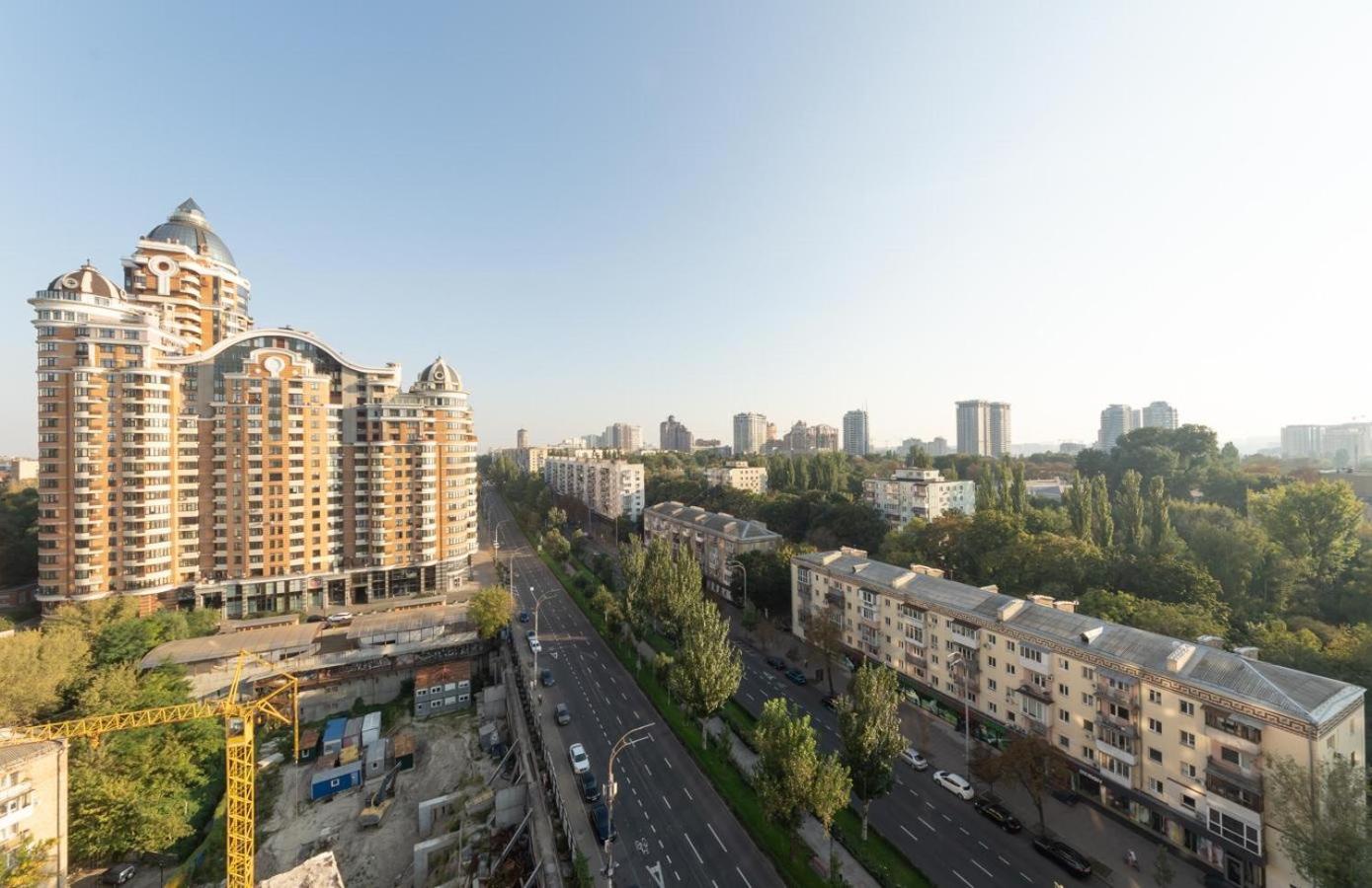 Апартаменти Люкс Класу В Новому Будинку В Центрі Kiev Luaran gambar